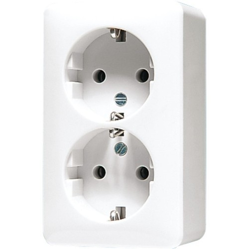 Jung schuko steckdose fach - schuko-steckdose, 2-fach