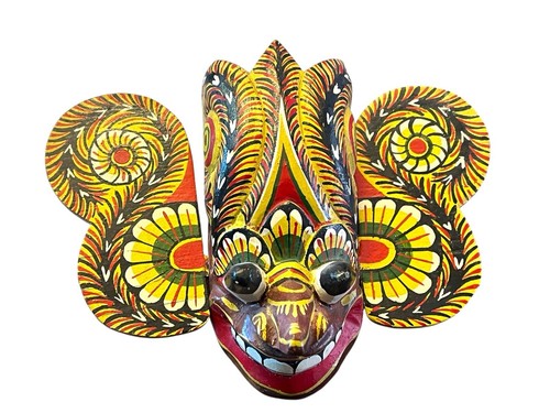Dämon maske bunt - dämon, sri