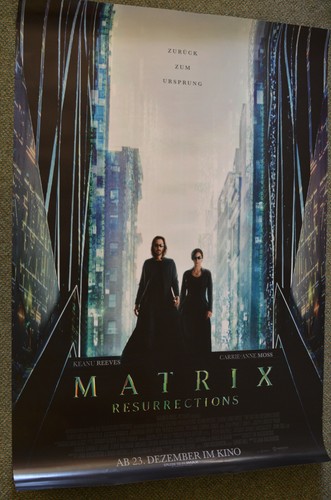 Matrix resurrections poster - matrix,