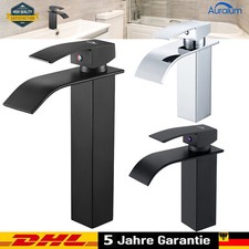 Wasserhahn bad Waschbecken wasserfall Waschtisch armatur Einhand Mischbatterie