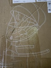 Bioby Elektrische Babywippe ,Babyschaukel ,5Punkt-Gurt & 5 Schaukelmodi Rosa Neu