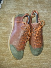 Think Kong Herrenschuhe Halbschuh Gr.40 Braun/Hellgrün Mit Orthopädische Einlage