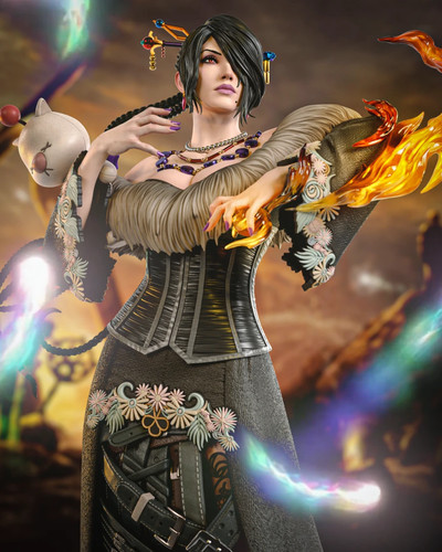 Lulu game druck statue - game,, 3d