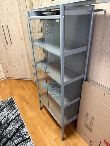 Vitrine glas metall - vitrine, glas/metall