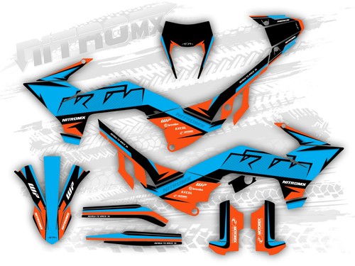 Grafik set passend ktm 125 - ktm, 390