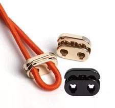 2 Stk Kordelstopper Metall
