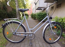 Cityfahrrad 26 Zoll unisex Stahl grau gebraucht/ restauriert ca. 25J alt