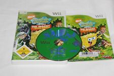 NINTENDO WII SPIEL"SPONGEBOB DIE MACHT DES SCHLEIMS " OVP + ANLEITUNG