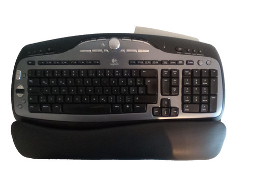 Leder tastaturunterlage - leder,