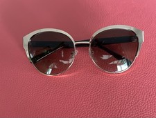 Fossil FW153 CAT EYE Sonnenbrille, Roségold schwarz