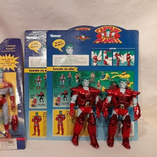 CAPTAIN PLANET: Armor Captain Planet Action Figur von 1993 - neu, unbespielt