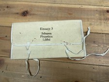 Wehrmacht Truppenbesteck Einsatz 3 Arzt schere pinzette löffel Sanitäter Doktor