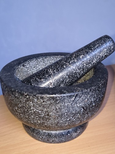 Mörser naturstein 13x9 - mörser,,