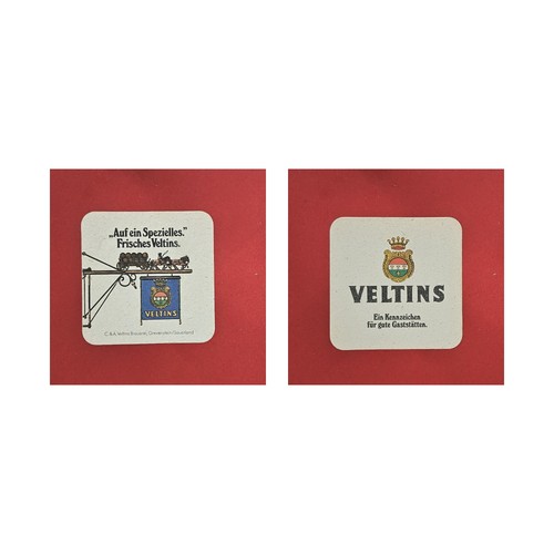 Veltins blaues schild - schild, brauerei