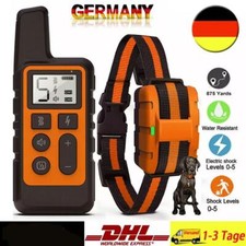Hund Ausbildung Stromschlag Erziehungshalsband Hunde Vibration Ton Funktion DE
