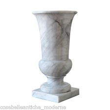 Vase Aus Weißem Marmor Empire Stil CLASSIC HOME DESIGN