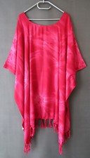 Damen Kaftan Tunika lang PINK TÖNE große Größen L XL XXL XXXL 44 46 48 50 -CS627