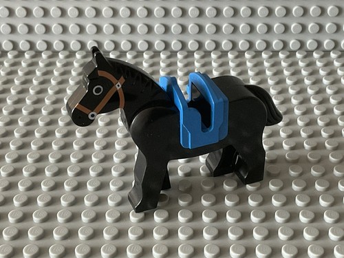 Lego 4493 pferd schwarz - 4493, blau