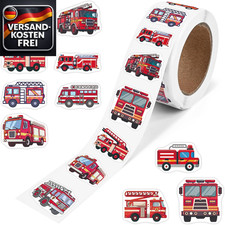 Feuerwehr Aufkleber Set 500