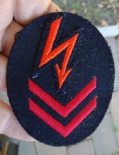 original  KM Marine Abzeichen Funker mit 2 x Winkel