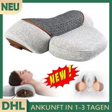 3-in-1-Nackenmassagegerät Nacken Schultermassagegerät Memory Foam Wärme 3 Gänge