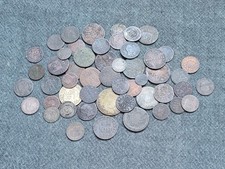 Sammlung 51 Münzen Altdeutschland - Silber-Groschen, Kreuzer, Pfennige, Konvolut