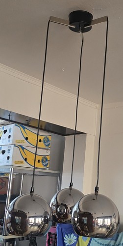 Chromkugel kaskaden lampe - kaskaden, 3