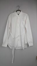 OMEN Bluse weiß 38 M Shirt Oberteil gepunktet Hemd Thomas i Punkt Einheitsgröße