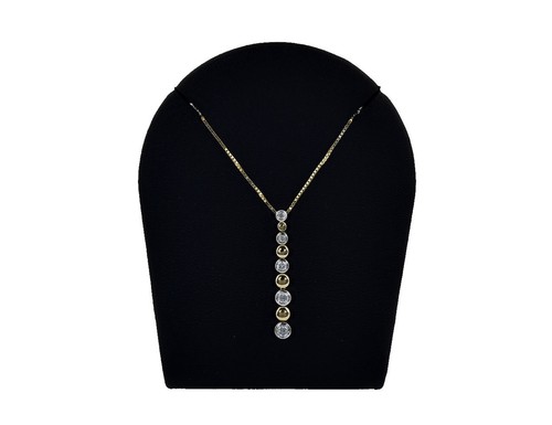 Diamant anhänger mit kette - mit,