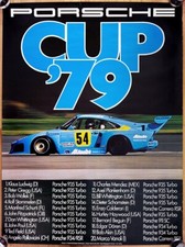 original Porsche Plakat Poster