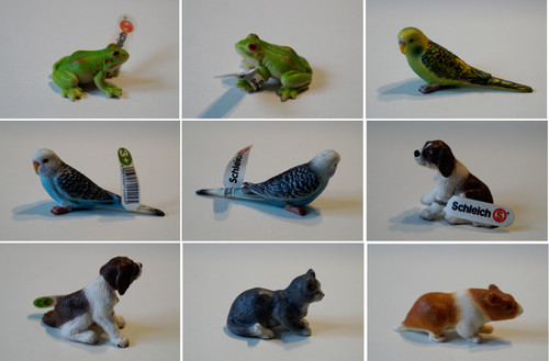 Schleich 14407 14412 haustiere - schleich,