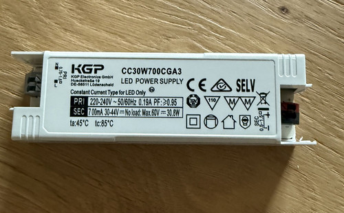 Led konstantstromquelle - 5x,