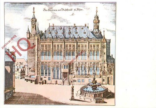 Ansichtskarte bad aachen - ansichtskarte;,