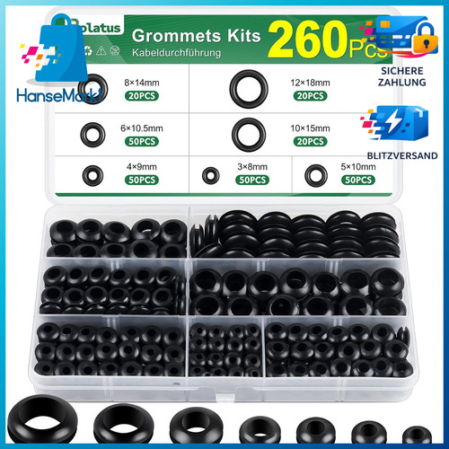 Kabeldurchführung gummi set - gummi,