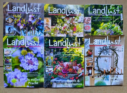 Zeitschrift landlust - 6x,