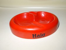 Haig 's Whisky Aschenbecher England Werbung Reklame Vintage Retro Porzellan