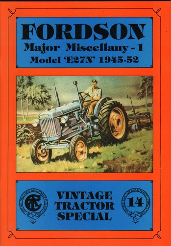 Fordson major e27n diverses - fordson,