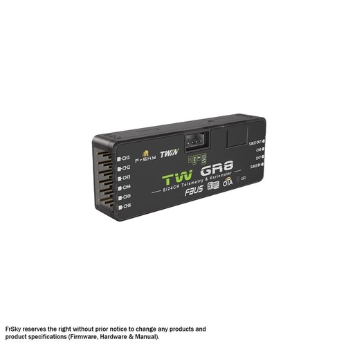 Frsky twin empfänger gr8 - tw,