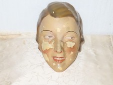 Vintage Schaufenster Puppen Kopf " Frau" Schaufensterpuppe! 20er Jahre!
