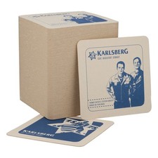 80x Karlsberg Bier Bierdeckel