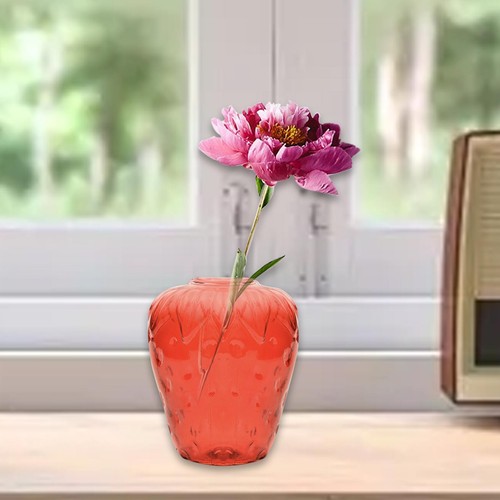 Blumenarrangement erdbeervase - blumenarrangement,