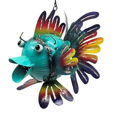 Fisch hängend Windlicht 28 cm