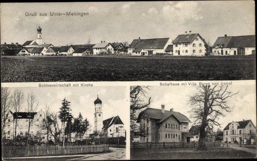 Untermeitingen schwaben - ak, in