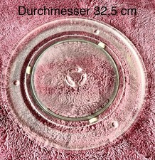 Mikrowellen Drehteller mit Tellerring  neuwertig