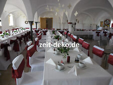 Stuhlhussen Stuhlbezüge Stretch mieten 1,50 Euro inkl. Reinigung