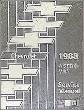 1988 Chevy Astro Van Shop