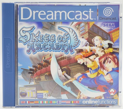 Skies arcadia sega - of,