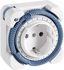 Theben 0260030 Timer 26 analoge Zeitschaltuhr Steckdosen Schaltuhr Zeitprogramms