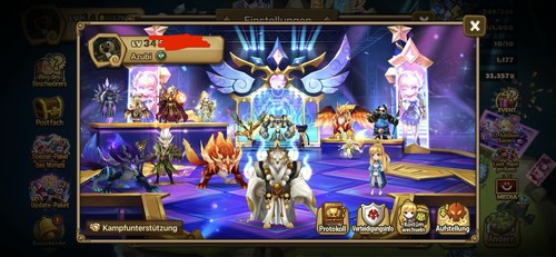 Summoners war account 17 - summoners, eu