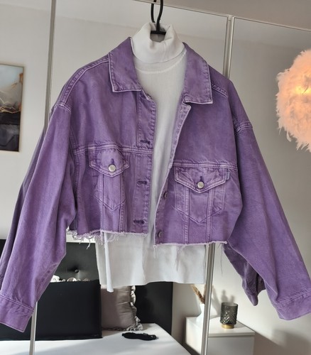 Bershka damen denim jeansjacke - bershka,